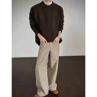 MADONA Vintage Button Knit Cardigan