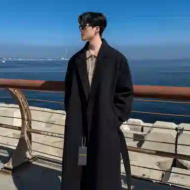 MADONA Classic Belted Wool Coat