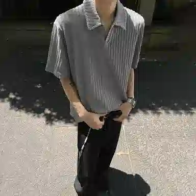 CTIDESTRAW cleanfitpoloT