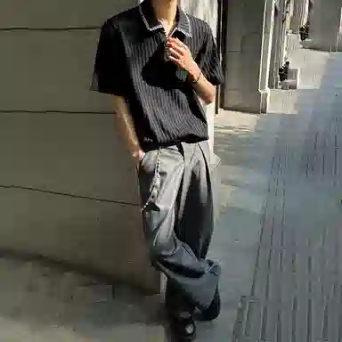 CTIDESTRAW cleanfitpoloT