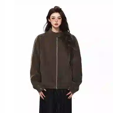 Ivansbay Vintage Suede Jacket