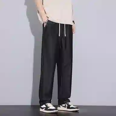 微牛 夏季薄款宽松天丝潮流百搭舒适阔腿休闲长裤牛仔裤 男款