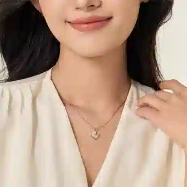 阿葱饰品 可爱萌宠小猫咪 浪漫梦幻独特设计轻奢简约百搭锁骨精致气质高级感 甜美温柔小巧颈链恋爱告白女朋友纪念日 合金 项链 女款