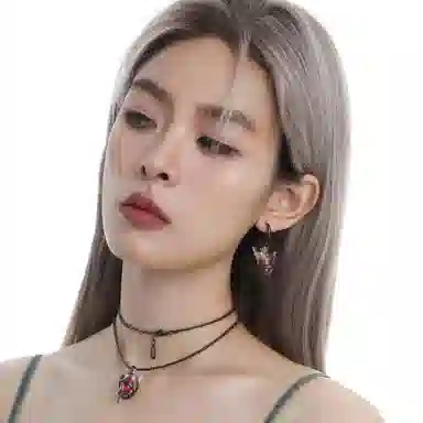 阿葱饰品 灵蛇缠绕心脏耳坠 时尚复古蛇形小众哥特暗黑风禁忌个性独特创意潮流配饰耳饰 合金 耳环 女款