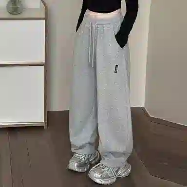 冬季一体奥粒绒舒适亲肤保暖香蕉卫裤儿童运动裤 冬春秋