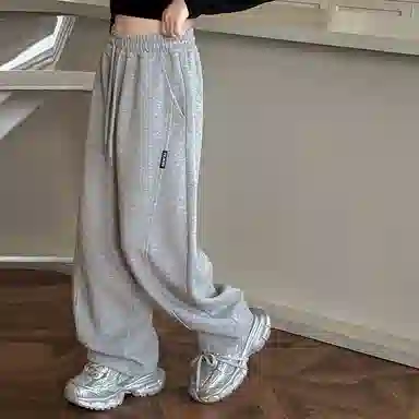 冬季一体奥粒绒舒适亲肤保暖香蕉卫裤儿童运动裤 冬春秋