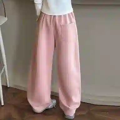 冬季一体奥粒绒舒适亲肤保暖香蕉卫裤儿童运动裤 冬春秋