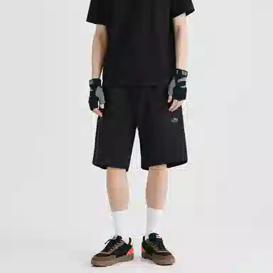 贵人鸟 山系户外复古纯色系带基础多巴胺透气凉感简约大口袋五分运动短裤 男女同款