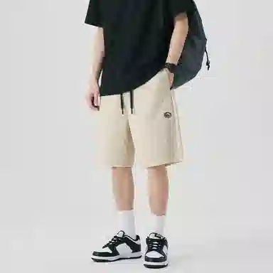 贵人鸟 山系户外复古纯色系带基础多巴胺透气凉感简约大口袋五分运动短裤 男女同款