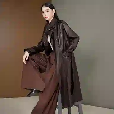 佐塞斯 通勤简约优雅风衣 女款