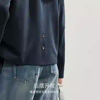 佐塞斯 高端品质轻奢双面棉纯色圆领秋季时尚休闲百搭长袖内搭上衣卫衣 女款