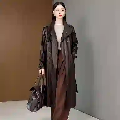 佐塞斯 通勤简约优雅风衣 女款