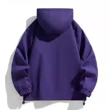 太子龍 山系户外连帽立体口袋多拉链登山服款宽松潮流百搭休闲工装防水外套男女同款夹克 男款