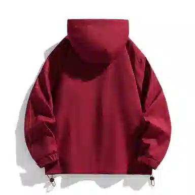 太子龍 山系户外连帽立体口袋多拉链登山服款宽松潮流百搭休闲工装防水外套男女同款夹克 男款
