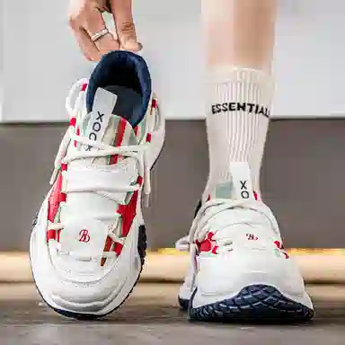 BAKE Low Top Dad Sneakers