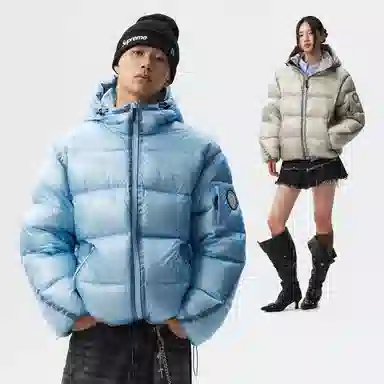 MEDM FW25 Hoodie Puffer Jacket