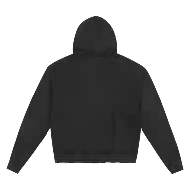 MEDM FW25 Rhinestone Zip Hoodie