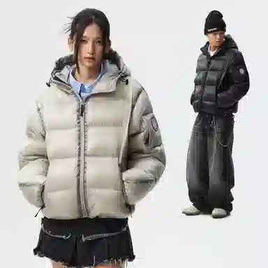 MEDM FW25 Hoodie Puffer Jacket