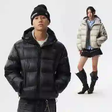 MEDM FW25 Hoodie Puffer Jacket