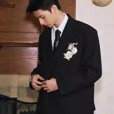 MEDM FW25 Camellia Embroidered Jacket