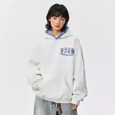 MEDM FW25 Paisley Embroidered Hoodie