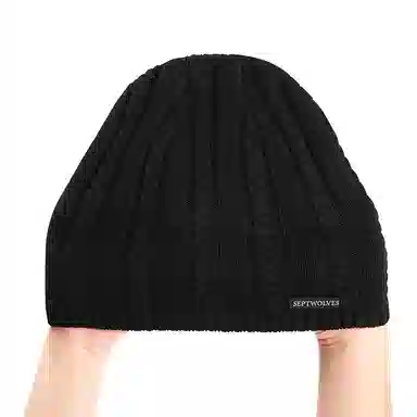 SEPTWOLVES Braided Beanie