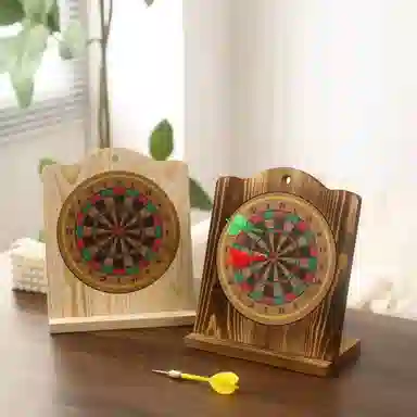 万格 实木软木靶垫实用锻炼专注力 飞镖/射击/射箭类