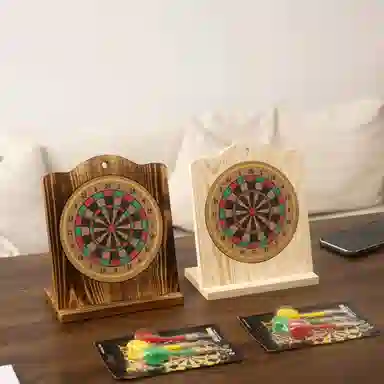 万格 实木软木靶垫实用锻炼专注力 飞镖/射击/射箭类