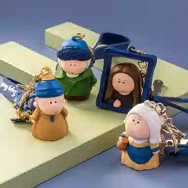 图涂丫 创意包包艺术家个性化 合金 挂件 男女同款情侣款