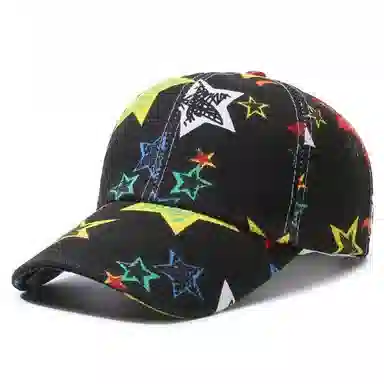 图涂丫 潮流嘻哈遮阳帽 百搭休闲 涤纶 鸭舌帽 男女同款情侣款