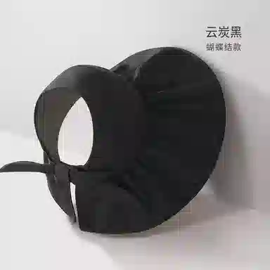 图涂丫 防紫外线遮阳帽大檐遮脸渔夫 涤纶 防晒帽 男女同款情侣款