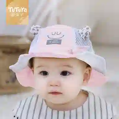 图涂丫 薄款防晒太阳遮阳 棉 渔夫帽 男女同款情侣款