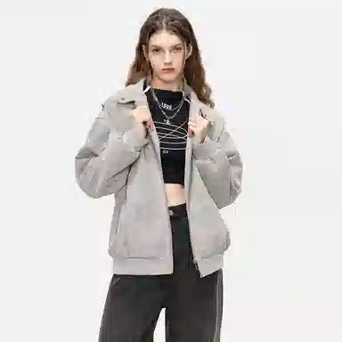 FRLMK Vintage Baseball Jacket