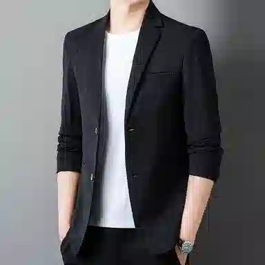 卡丹狄诺 男士西服秋季宽松简约单西上衣潮流春季轻商务休闲职业装西装外套 男款