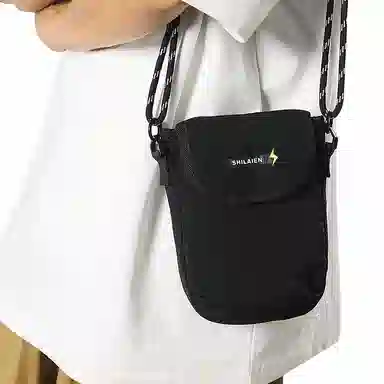 vack Compact Flip Phone Bag Nylon Crossbody