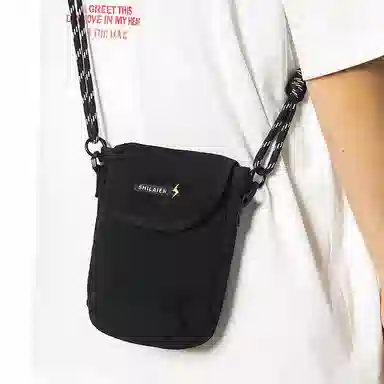 vack Compact Flip Phone Bag Nylon Crossbody