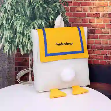 vack Simple Canvas Backpack