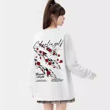 CHARLIE GOLF Rose Claw Long Sleeve Tee