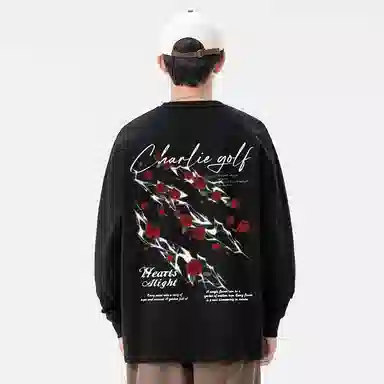 CHARLIE GOLF Rose Claw Long Sleeve Tee