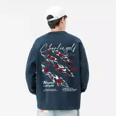 CHARLIE GOLF Rose Claw Long Sleeve Tee