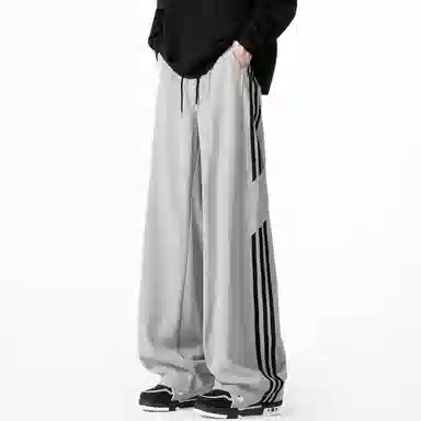 CHARLIE GOLF Retro Logo Striped Pants