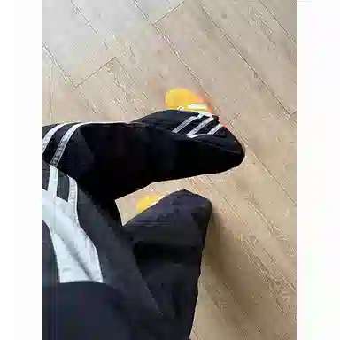 悍戈 美式复古运动基础款时尚简约经典百搭休闲裤 男女同款