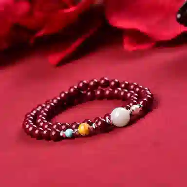 茂琼 小众高级感#好运 朱砂 手串 男女同款情侣款