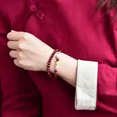 茂琼 小众高级感#好运 朱砂 手串 男女同款情侣款