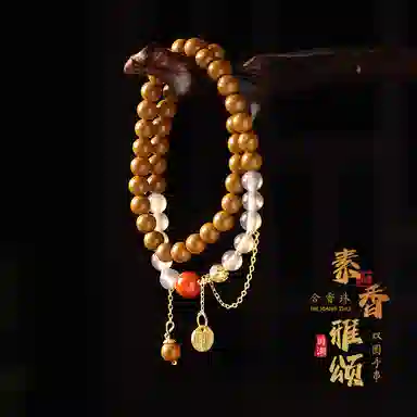 茂琼 栀子花 新中式国潮高级感 合香珠 手串 女款