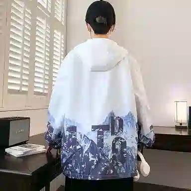 冰丝夏季轻薄凉感防紫外线潮流休闲青少年外套防晒服 男女同款