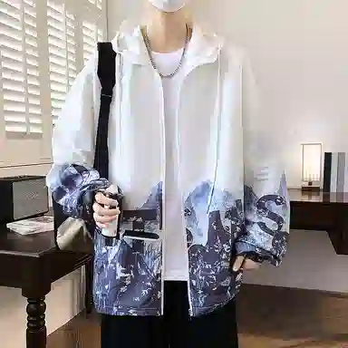 冰丝夏季轻薄凉感防紫外线潮流休闲青少年外套防晒服 男女同款