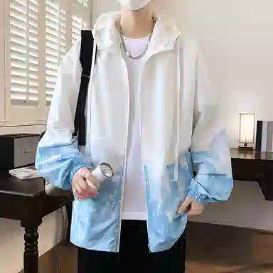 冰丝夏季轻薄凉感防紫外线潮流休闲青少年外套防晒服 男女同款