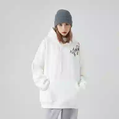 SESAME STREET Floral Logo Hoodie