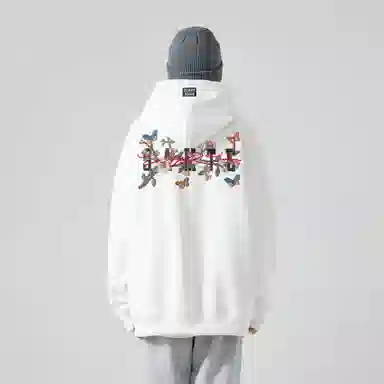 SESAME STREET Floral Logo Hoodie